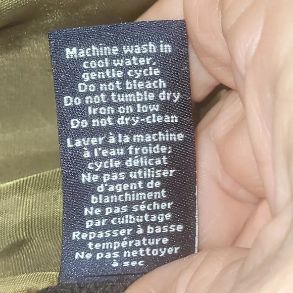 Arnold Palmer Men's Green Suede-Like  Long Sleeve Jacket Size 42-44 Large - Picture 9 of 11